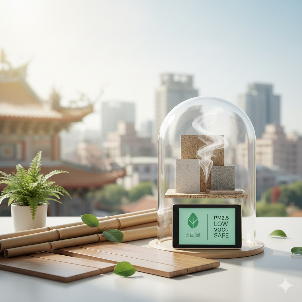 裝修材料標榜「環保綠建材」卻有刺鼻味？預防建材替換的制度化查核指南